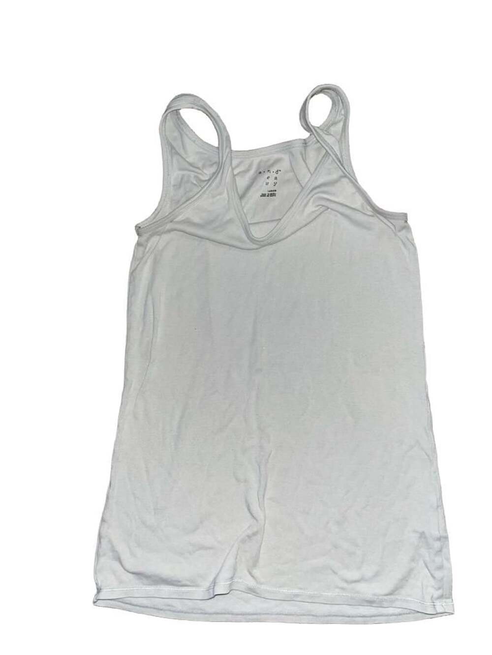 A New Day Tank Top Size Large White